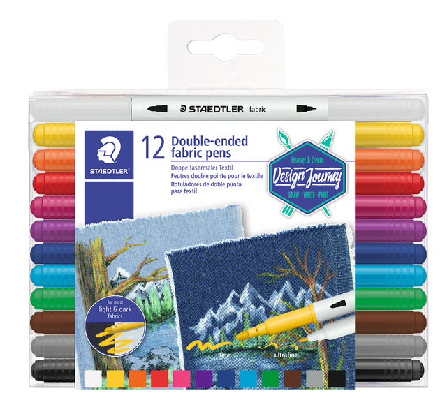 Staedtler 3190 Textiel Duo Assorti