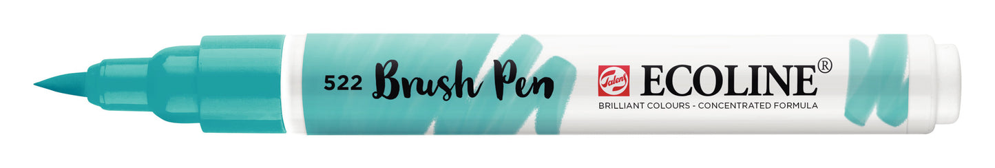 Talens Ecoline Brush Pen 522 turquoiseblauw