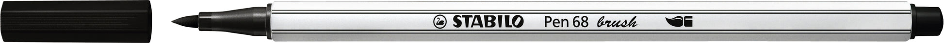 Stabilo Pen 68/46 Brushpen Zwart