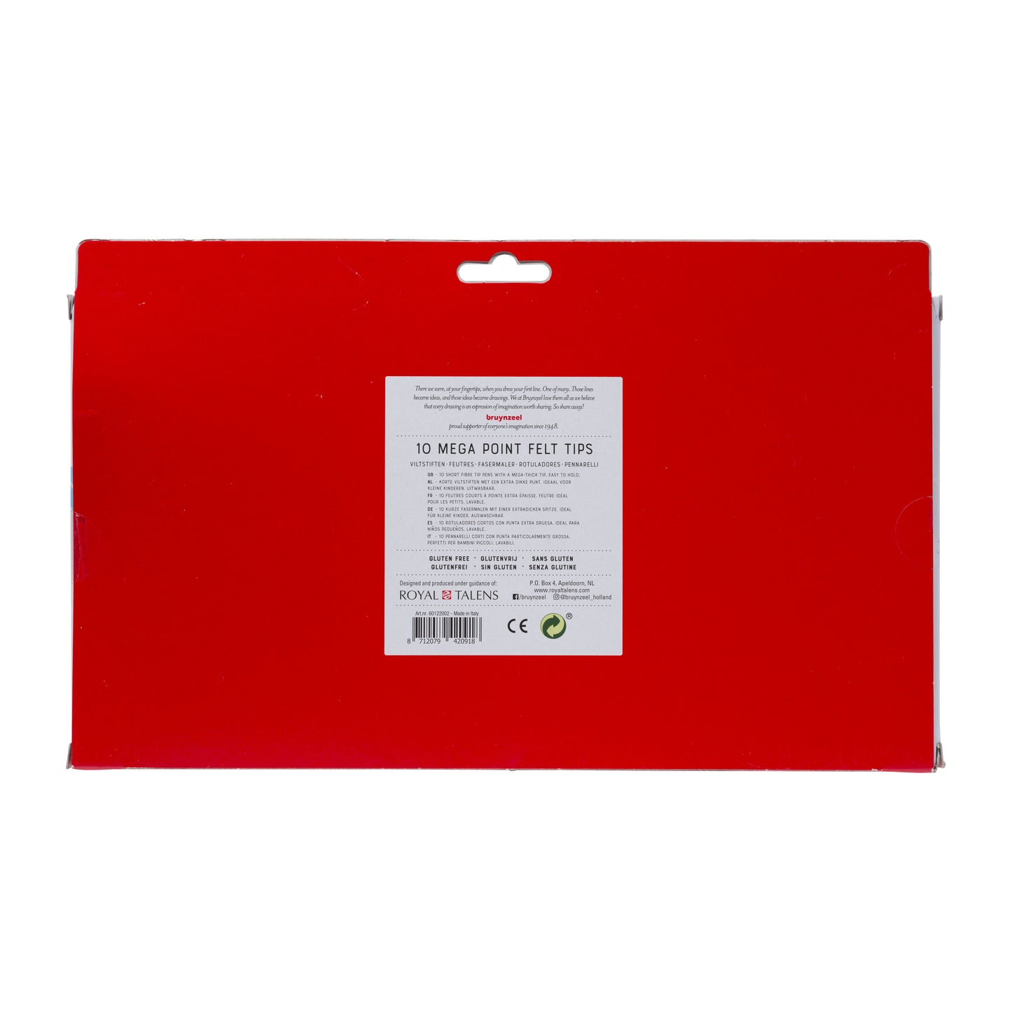 Brynzeel Kids Mega Point Dikke Viltstiften, 10 Stuks - 3