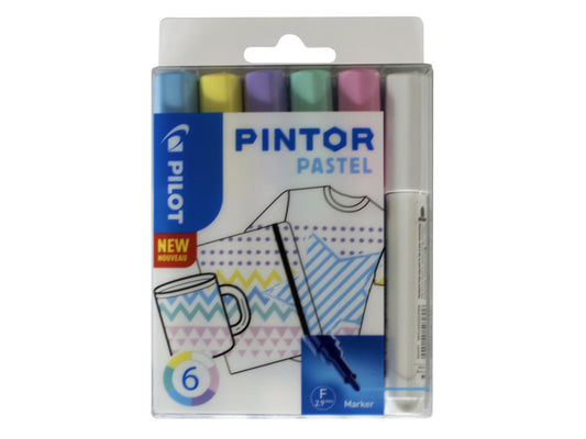 Verfstift PILOT Pintor Pastel F Assorti