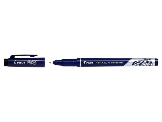 Fineliner PILOT friXion SW-FF F Zwart met wisser op dop