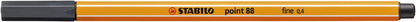STABILO point 88/97 F Diepkoud Grijs