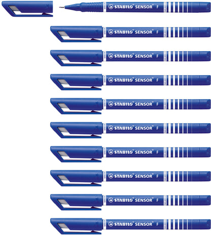 Stabilo Sensor Fineliner 0,3mm blauw met sensor technologie