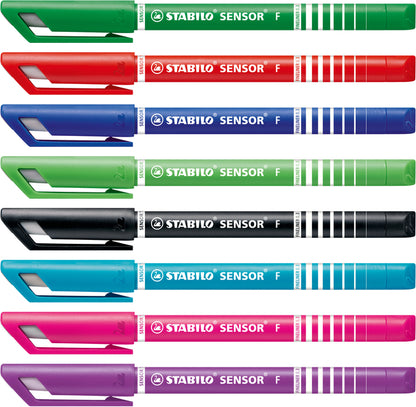Fineliner STABILO Sensor 189/8 F Assortiment, 8 stuks - 3