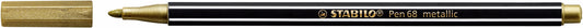 Viltstift STABILO Pen 68 Metallic Goud 1,4 mm