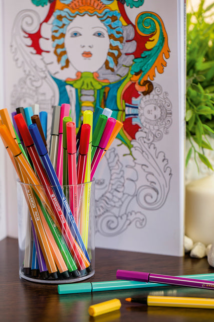 Viltstift STABILO Pen 68/75 M sienna - 3