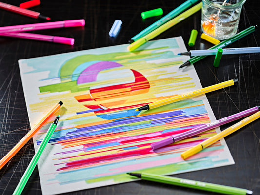 STABILO Pen 68/16 M Licht Smaragdgroen - 5