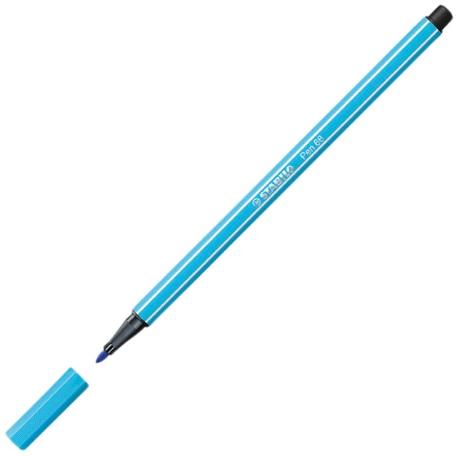 STABILO Pen 68 Max viltstift, 30 kleuren, bullet tip 1mm - 3