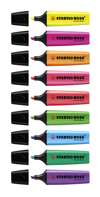 Stabilo Boss Pastel Set 70/4 met 4 kleuren - 6
