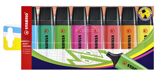 Stabilo Boss Assortiment Fluorescerende Markers