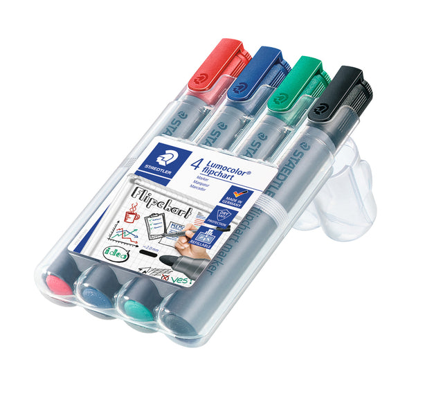 Staedtler 356 Flipover Viltstift Rond 2mm Assorti - 2