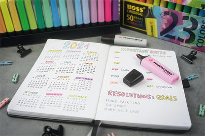 Stabilo Boss 70/133 Pastel Limoen Markeerpen - 2