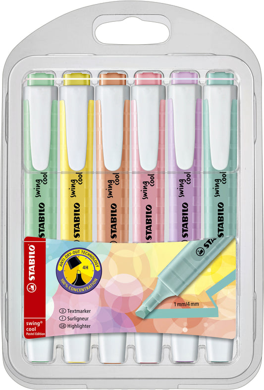 Stabilo Swing Cool Markeerpen 2-4mm Assorti