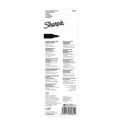 Sharpie F zwart viltstift - 4
