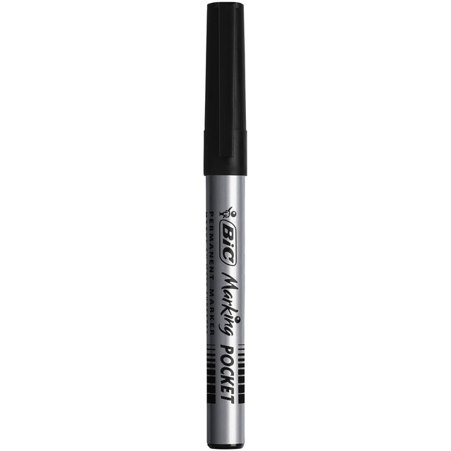 Viltstift Bic 1445 ecolutions rond 1,1mm zwart - 3