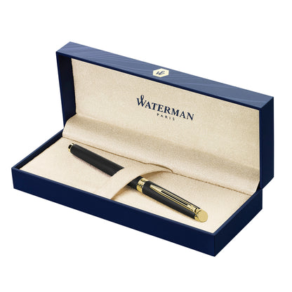 Waterman Hemisphère GT F mat zwart rollerpen