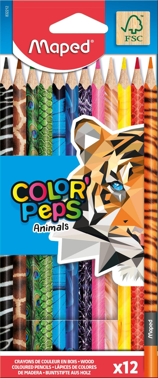 Maped Color'Peps Animals 12-delige Set