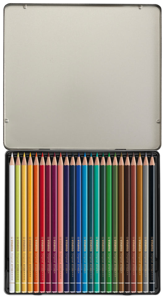 STABILO Original Arty Aquarelkleurpotloden 24 Stuks Assortiment