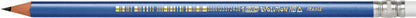 Potlood Bic Evolution HB met gum, metallic body, driehoeksvorm