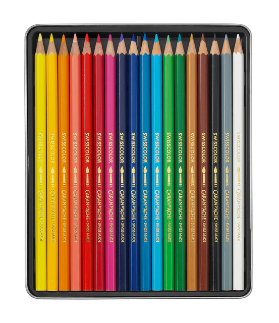 Caran d'Ache Swisscolor Aquarel Kleurpotlood 40 Stuks - 2
