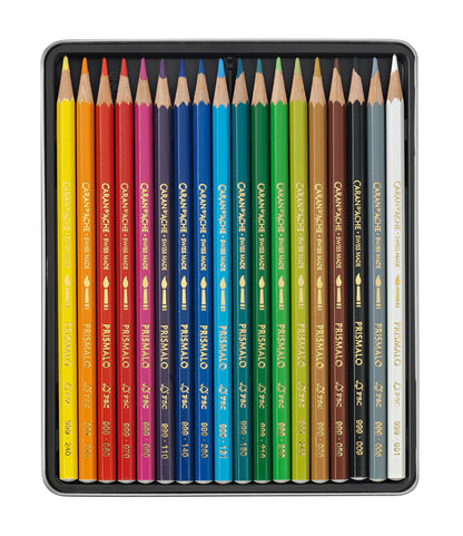 Caran d'Ache Prismalo Aquarel Kleurpotlood 40 Stuks - 2