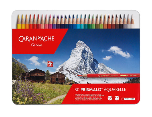 Caran d'Ache Prismalo Aquarel Kleurpotlood 40 Stuks