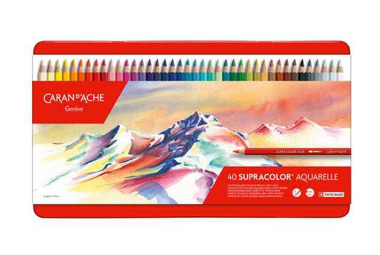 Caran d'Ache Supracolor Aquarelkleurpotloden (100% Swiss Made)
