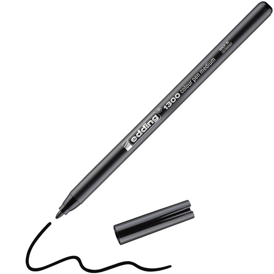 edding 1300 M Zwart Fineliner - 3