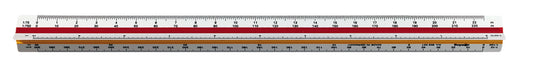 Rötring Architect Schaalstok 3-kantig 30cm met schaalverdelingen