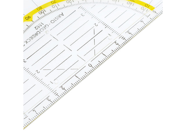 Aristo Geodriehoek 1552 van Transparant Plexiglas 160mm - 4