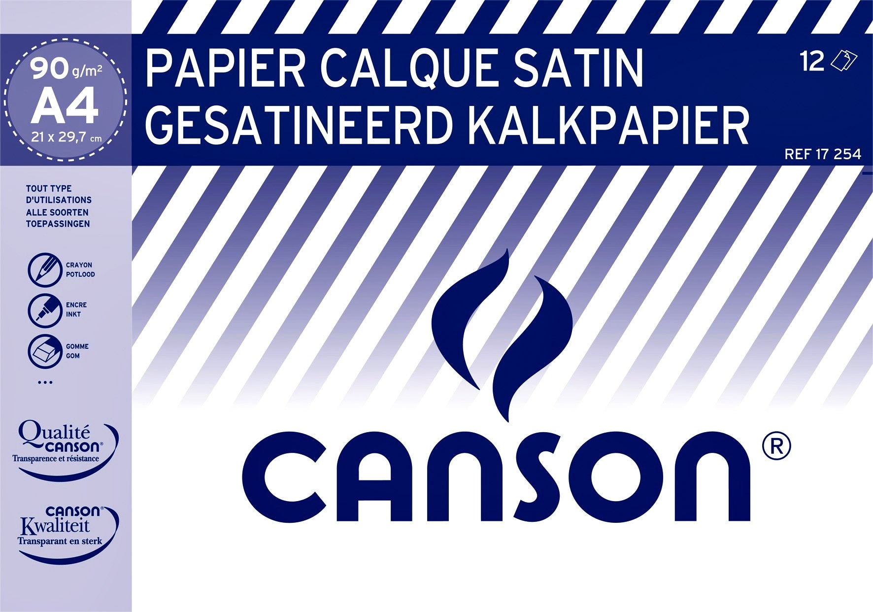 Kalkpapier Canson A4 90g