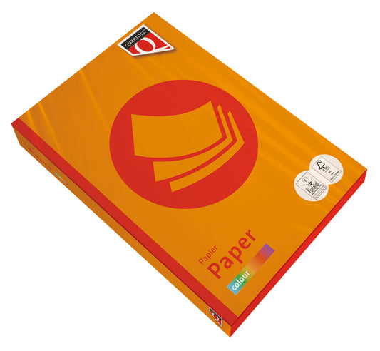 Kopieerpapier Quantore Colour A4 120gr Oranje, FSC-gecertificeerd