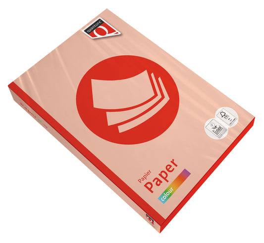 Kopieerpapier Quantore Colour A4 120gr zalm
