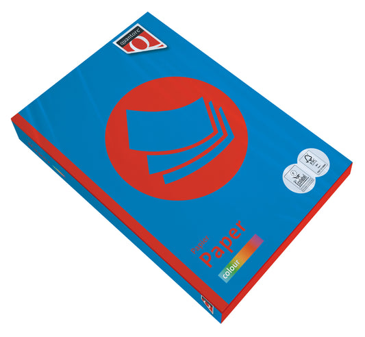 Kopieerpapier Quantore Colour A4 120gr diepblauw