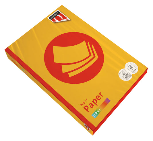 Kopieerpapier Quantore Colour A4 120gr diepgeel