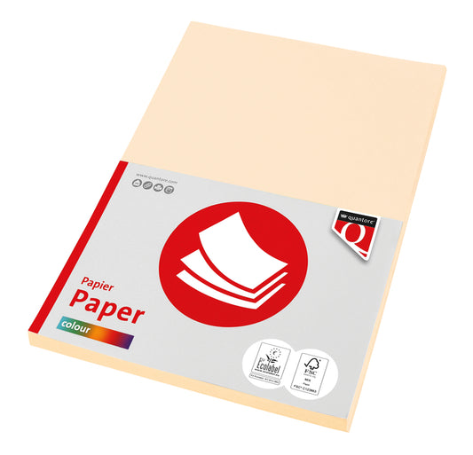 Kopieerpapier Quantore Col-100 A4 120gr creme