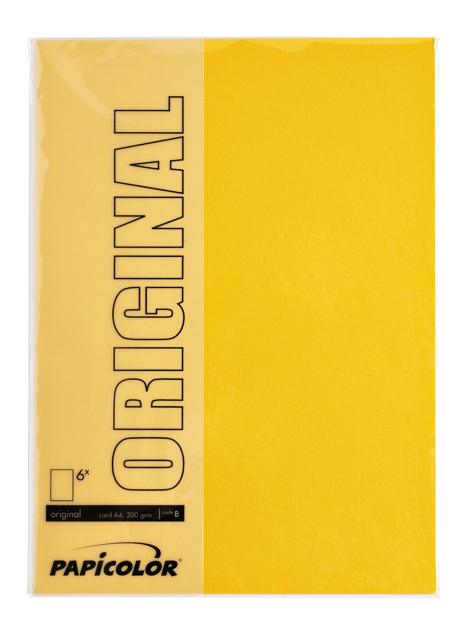 Gekleurd papier Papicolor A4 100gr dottergeel - 2