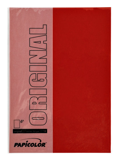 Papicolor A4 gekleurd kopieerpapier 100g rood - 2