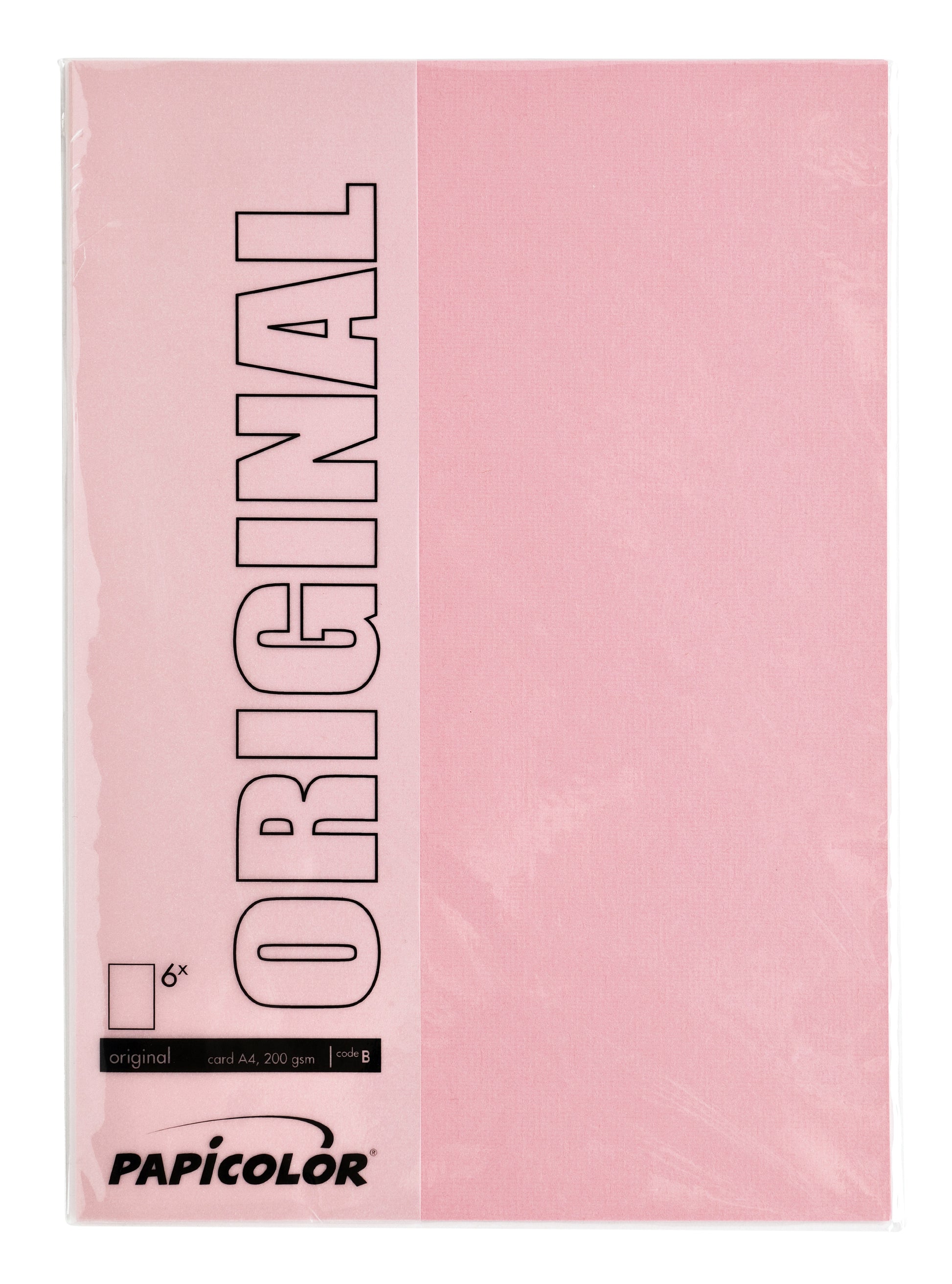 Papicolor A4 gekleurd kopieerpapier 100g babyroze - 2