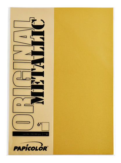 Kopieerpapier Papicolor A4 120gr goud - 2