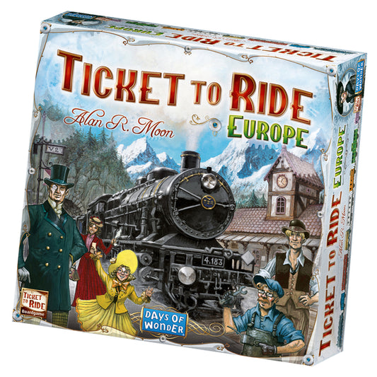 Ticket to Ride Europa Bordspel - Strategisch treinvervoer over Europa