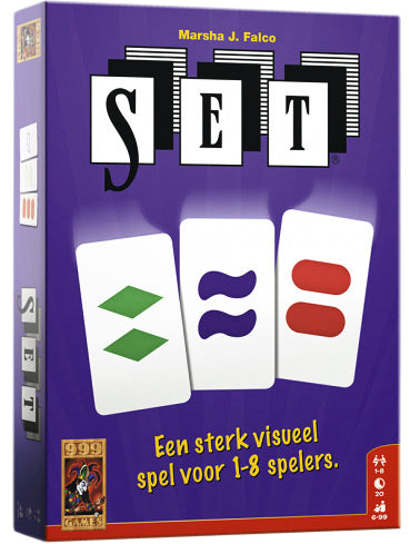 SET Kaartspel - Reactiespel met Kleurrijke Kaarten