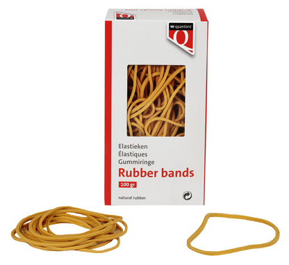 Milieuvriendelijk elastiek Quantore 24 150x1.5x1mm