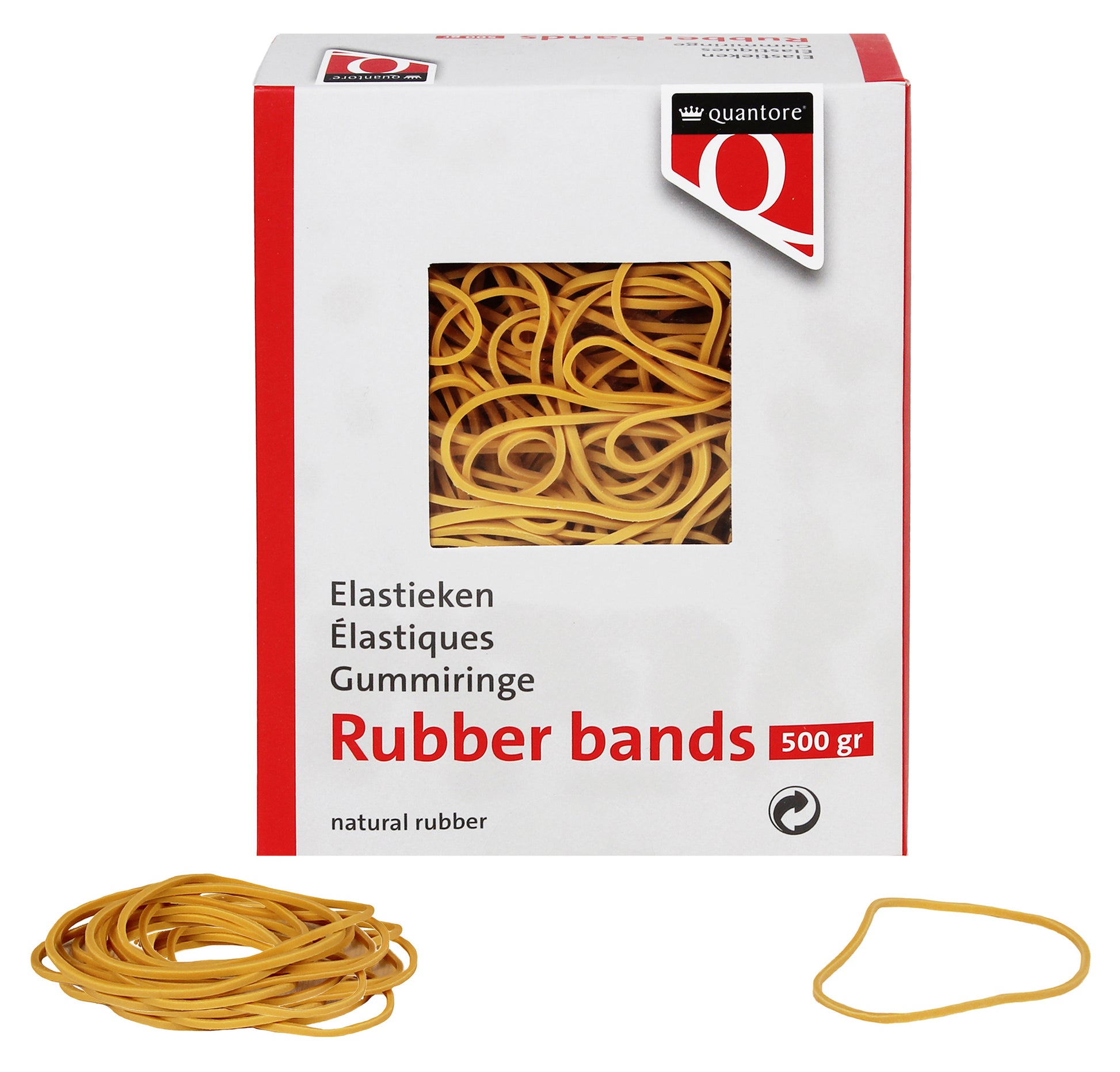 Elastiek Quantore, 150x1.5mm, 500gr