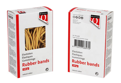 Quantore Elastiekjes 19mm, 90x1.5x1mm, 100 gram - 2