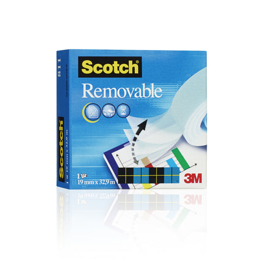 Onzichtbaar Scotch® Magic 811 plakband, 19 mm x 33 m