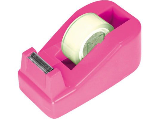 Plakbandhouder Kangaro met 2 rollen tape, assortie