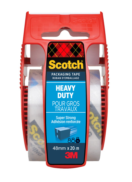 Verpakkingstape Scotch E5020D transparant 66micron