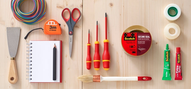 Verpakkingstape Scotch Heavy 50mm x 66m bruin 6-rolset - 3